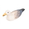 Gaivota de madeira