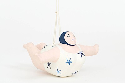 Figura de um banhista