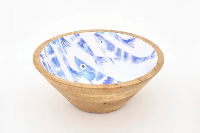 Tigela esmalte peixe
