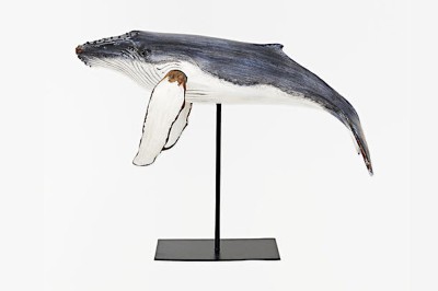 Estatueta de baleia