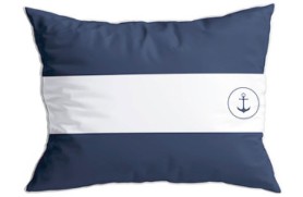 2 almofadas "Flags" azul