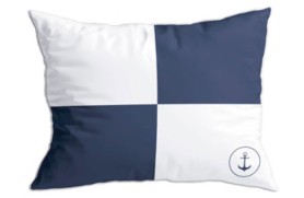 2 almofadas "Flags 2" azul