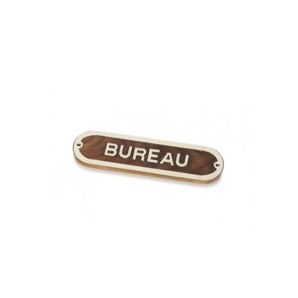 Placa "BUREAU" Placa "BUREAU"